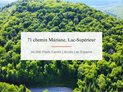 71 Ch. Mariane, Lac-Supérieur
